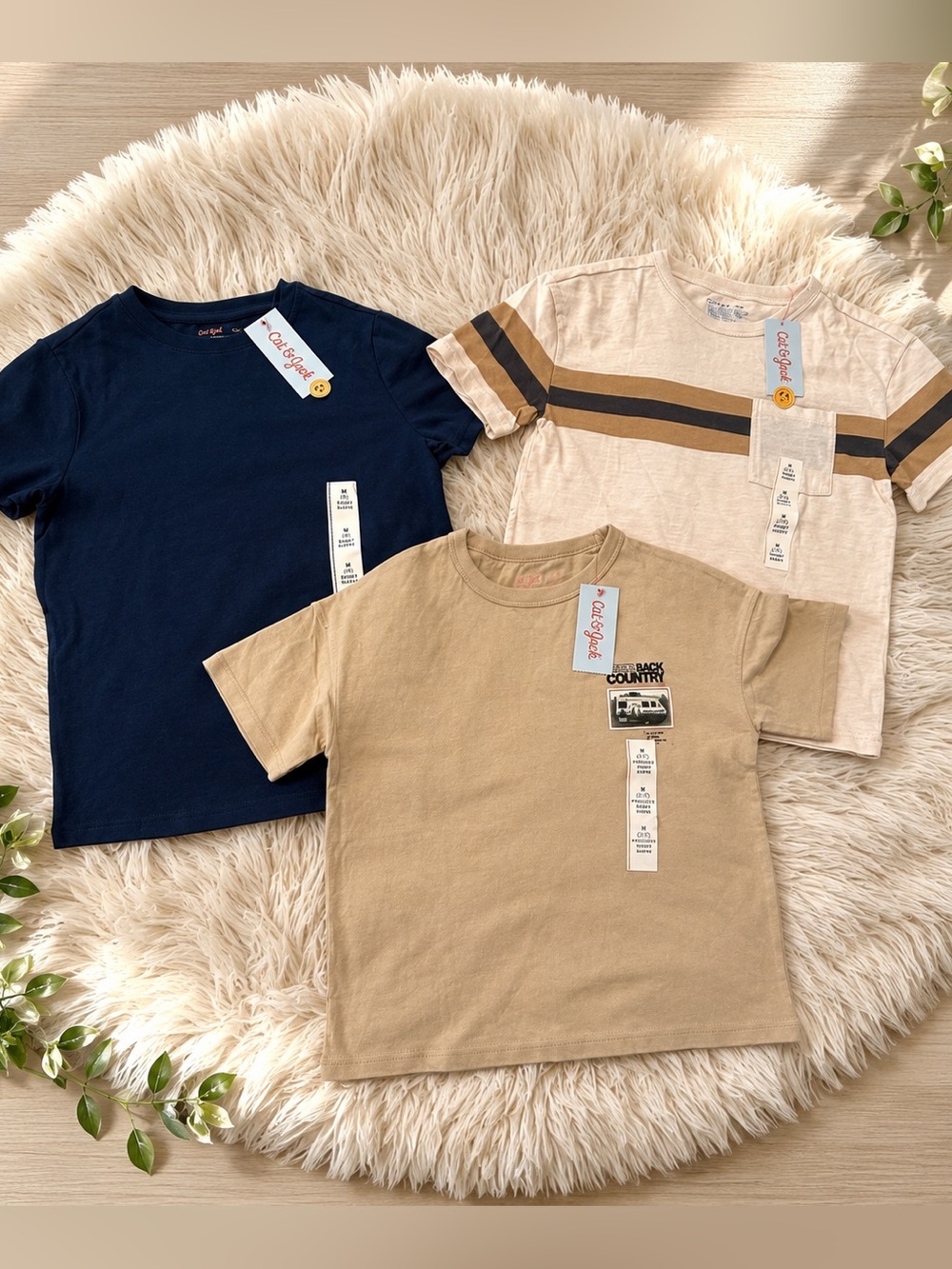 NWT Cat & Jack Boys Size 6/7 T-Shirt Bundle | 3 Pieces